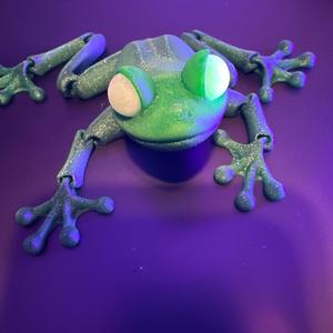 Flexi Frog Figurines Decor