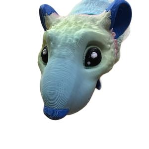 Rat 3d printed articulatating figurine decor Ornaments Decoration Artistic