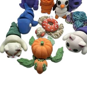 Mini Print Packs articulating 3d print figurine packs decor Set Traditional