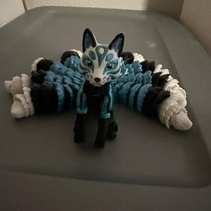 Kitsune Nine Tail Fox Articulating Figurine