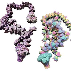 Mushroom Dragon Articulating figurine decor Print