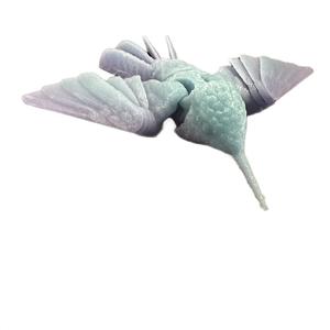Hummingbird 3d printed articulating figurine decor Decoration