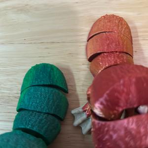 Duckbill platypus 3d printed articulating figurine