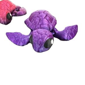 Sea Turtle 3d printed Articulating figurine decor Ornaments