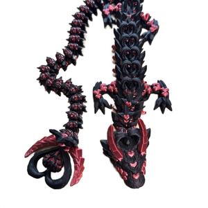 Dark Heart Articulating Dragon Figurine Decor