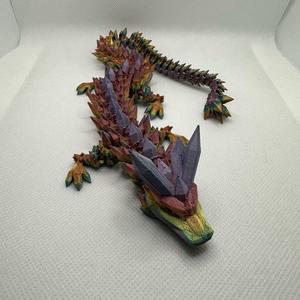 14 in Crystal Dragon Decor Figurine by Cinderwing3D - Decoration Ornaments