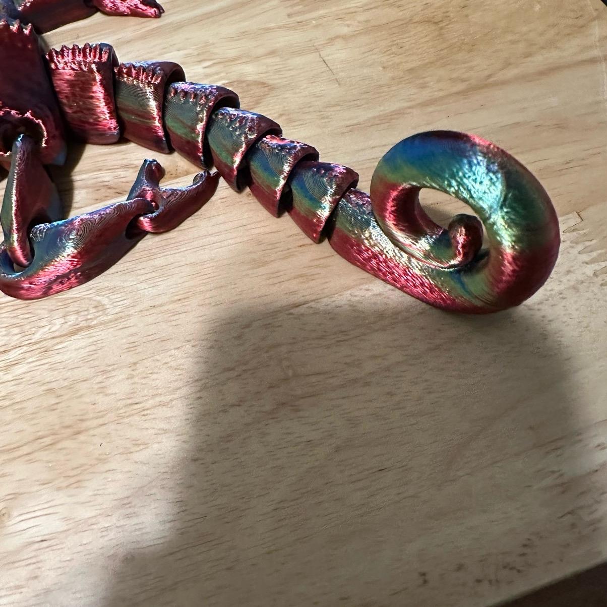 3d printed Chameleon Figurine Decor