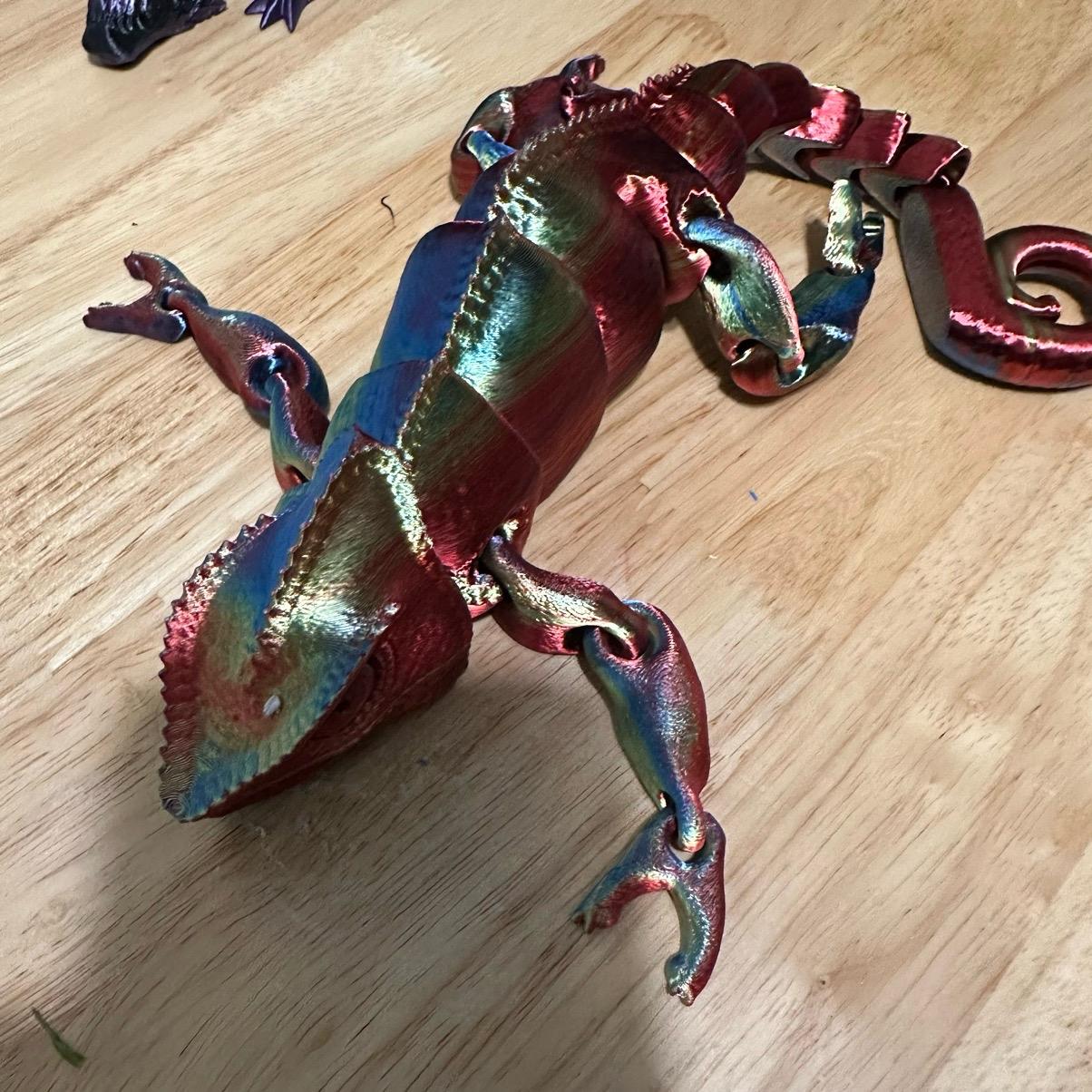 3d printed Chameleon Figurine Decor