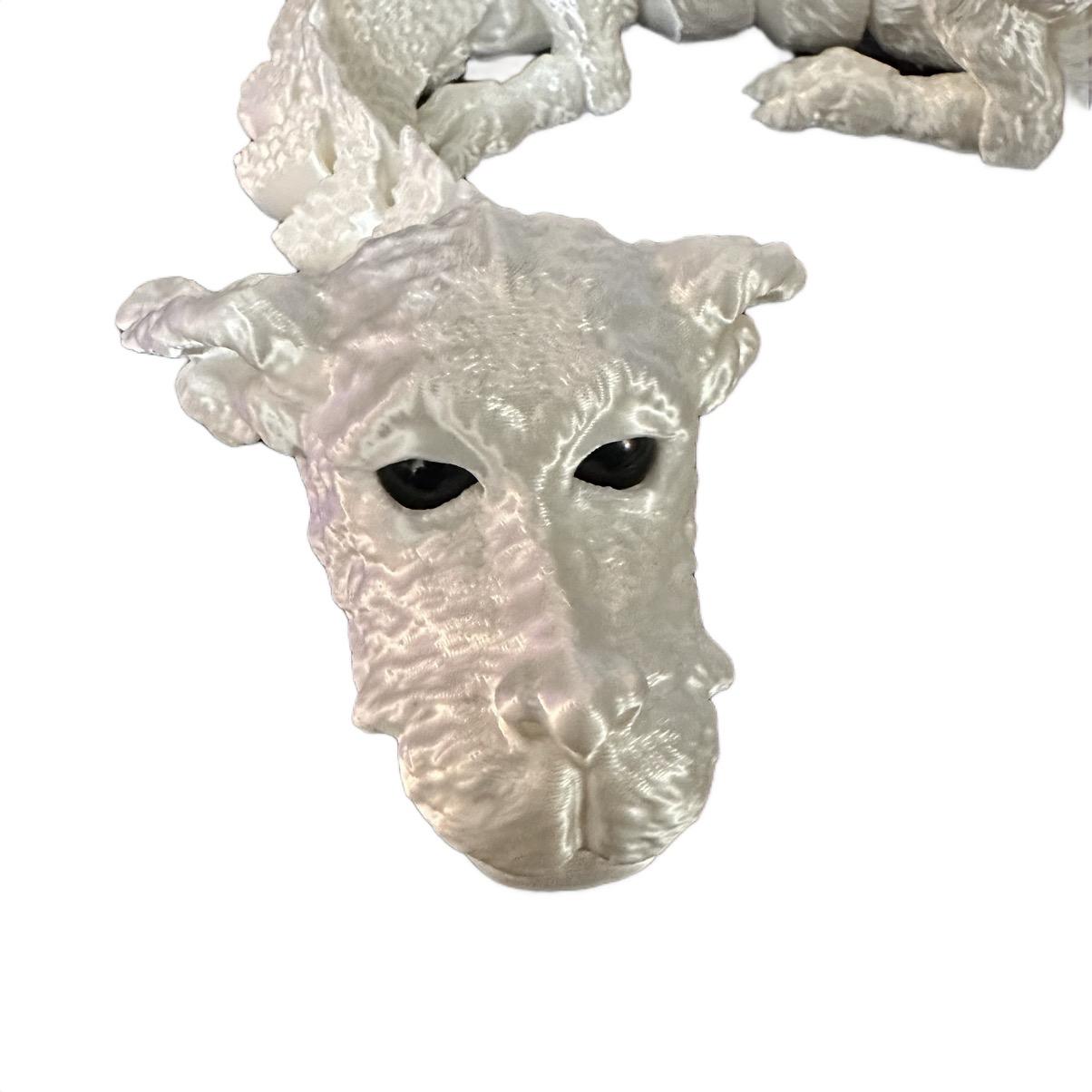 The luck dragon articulating Figurine Decor Magical