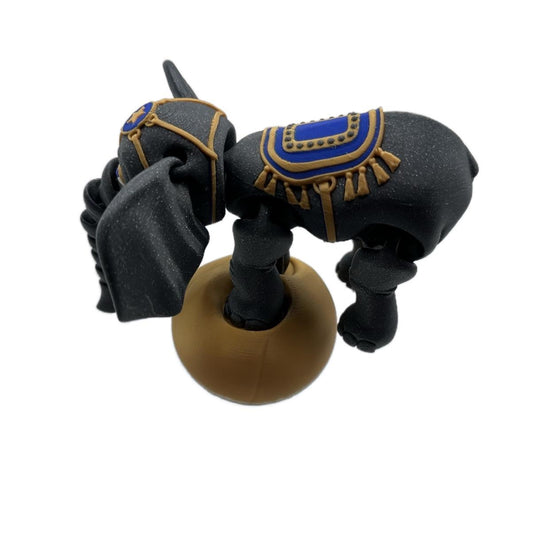 Circus elephant articulating flexi figurine