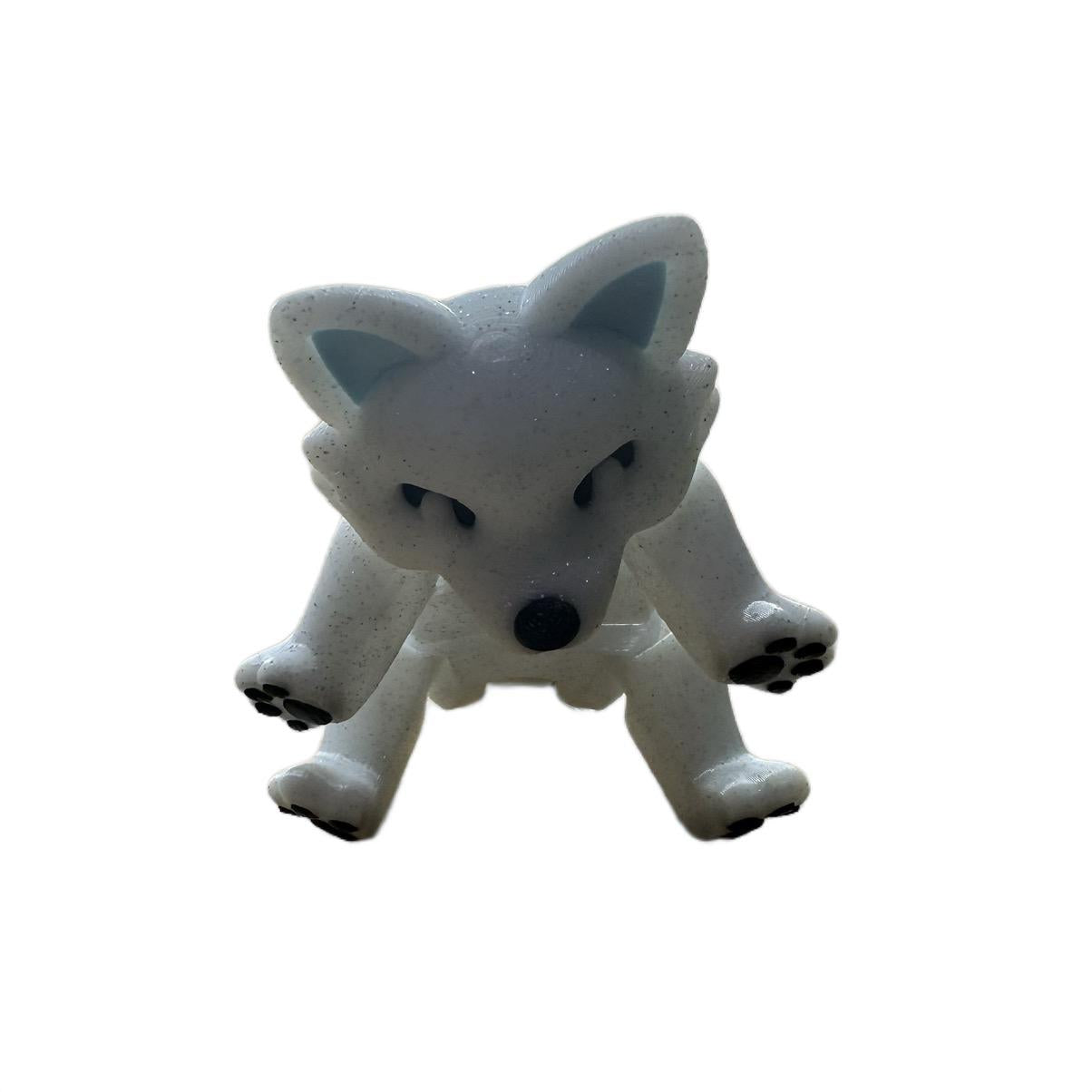 3d printed articulating fox figurine Decor