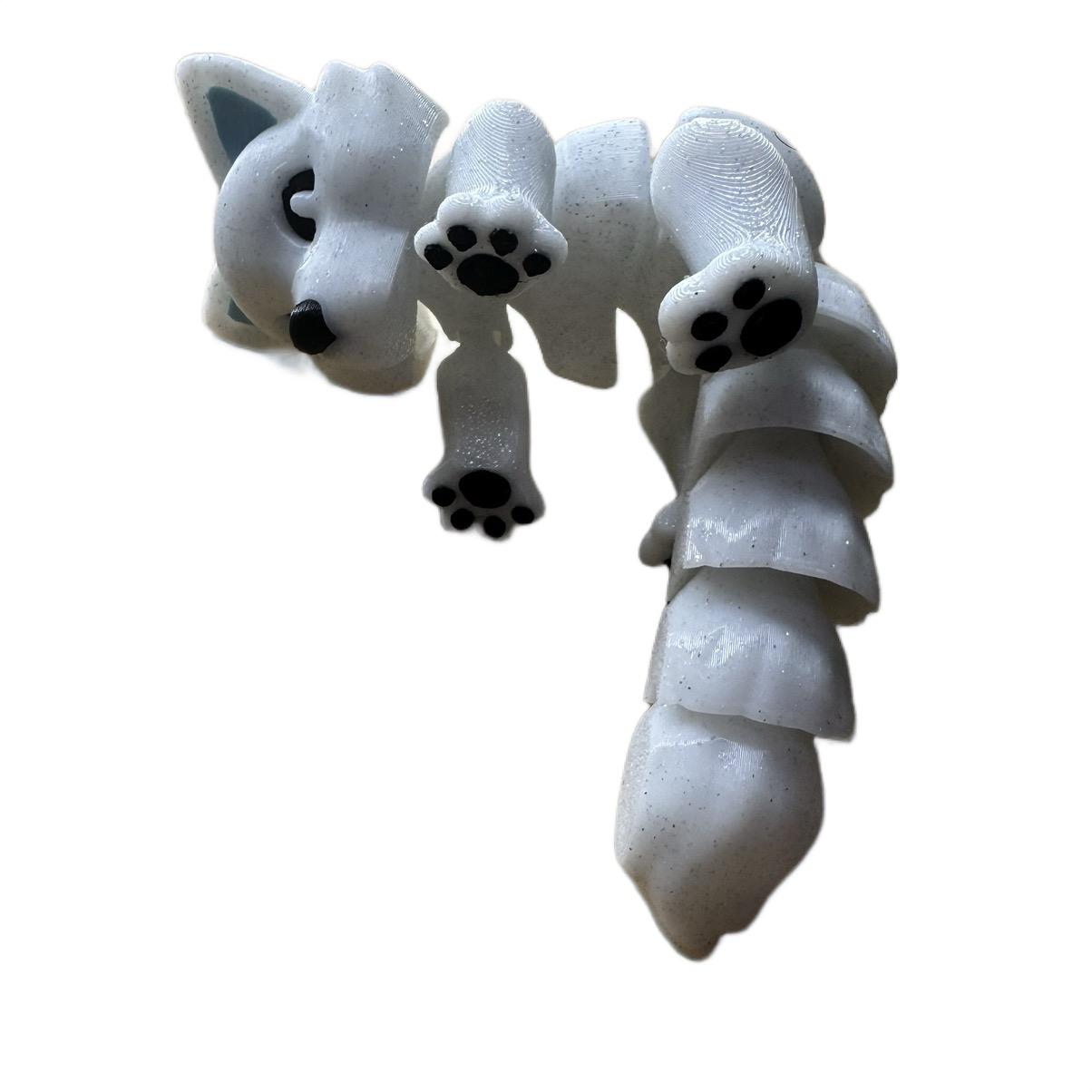 3d printed articulating fox figurine Decor