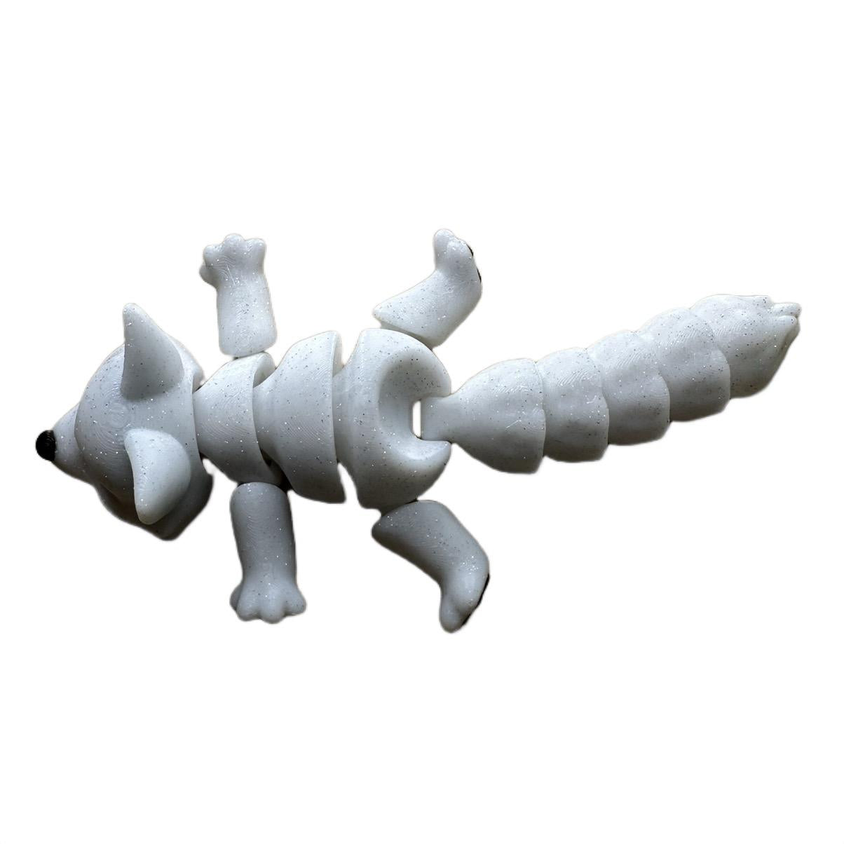 3d printed articulating fox figurine Decor