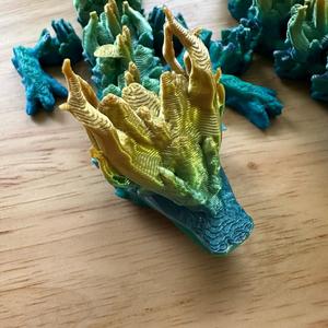 11in Forest Dragon Decor Figurine