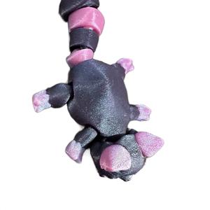 Cute Flexi Racoon 3D Printed Figurine Decor