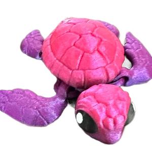 Sea Turtle 3d printed Articulating figurine decor Ornaments