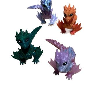 Baby Fyros wyren Dragon 3d printed articulating figurine decor