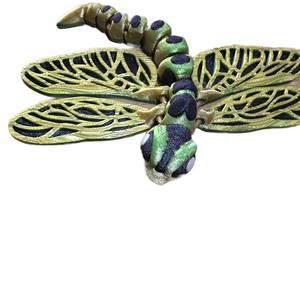Dragonfly 3d printed Articulating figurine decor Decoration