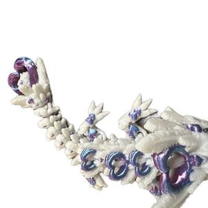 Baby light heart articulating dragon figurine decor