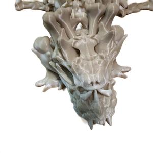 Hollow Dragon 3D Printed articulating figurine decor Decorative Eye