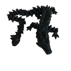 14 inch Gemstone Dragon Decor Decorative