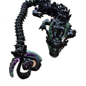 Dark Heart Articulating Dragon Figurine Decor