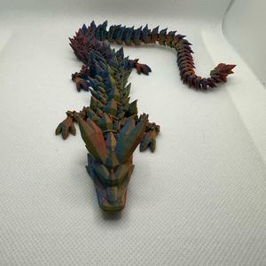 14 in Crystal Dragon Decor Figurine by Cinderwing3D - Decoration Ornaments