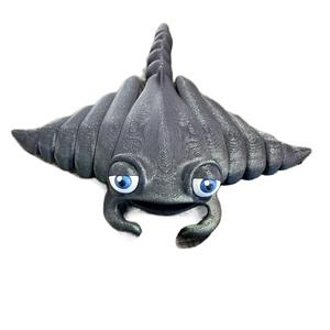 Manta Ray 3d printed Articulating figurine decor