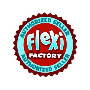 Circus elephant articulating flexi figurine
