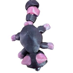 Cute Flexi Racoon 3D Printed Figurine Decor