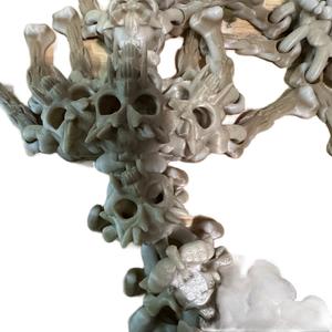 Hollow Dragon 3D Printed articulating figurine decor Decorative Eye