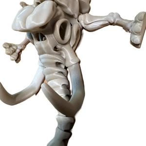 Mammoth Skeleton 3d printed articulating figurine decor