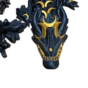 Lunar Dragon articulating dragon figurine decor