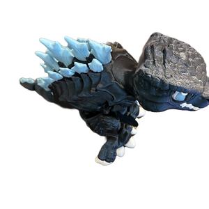 Godzilla 3d Printed articulating Figurine Decor