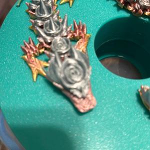 15 inch Rose Dragon Figurine Decor Gift