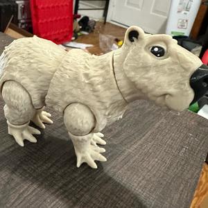 Capybara 3d printed articulating figurine decor Artistic Room Curve