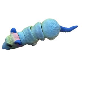 Rat 3d printed articulatating figurine decor Ornaments Decoration Artistic
