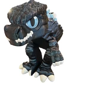 Godzilla 3d Printed articulating Figurine Decor