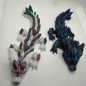 Baby Wolf Dragons Figurines Decor Gift
