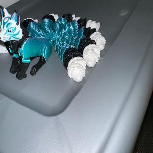 Kitsune Nine Tail Fox Articulating Figurine