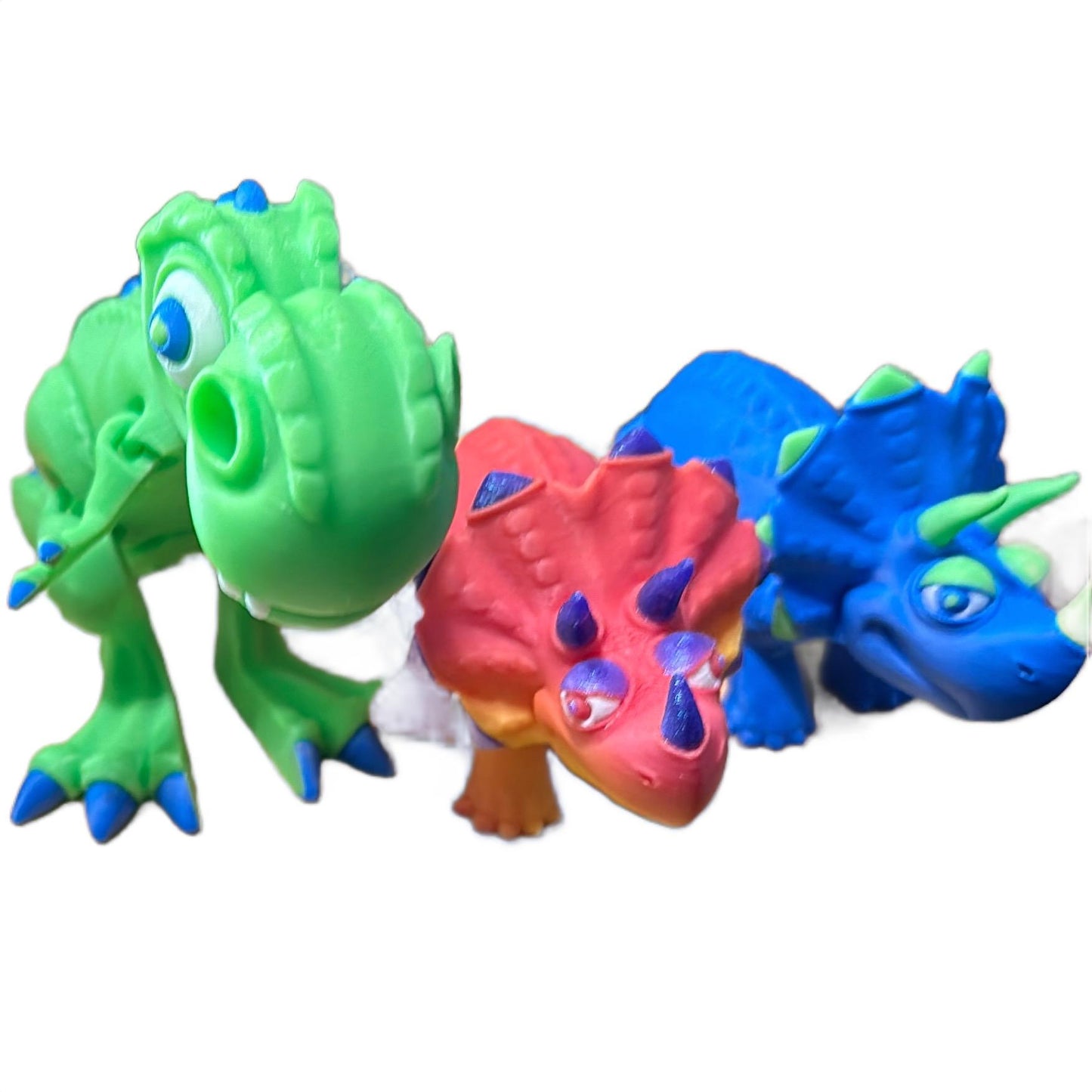 3d printed Dinosaur Figurines