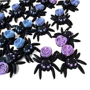 3d printed Rose Spider articulating Figurines Decor Plastic Sculpture