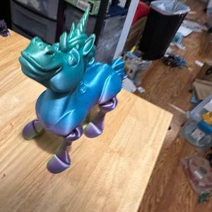 Flexi Unicorn Figurine