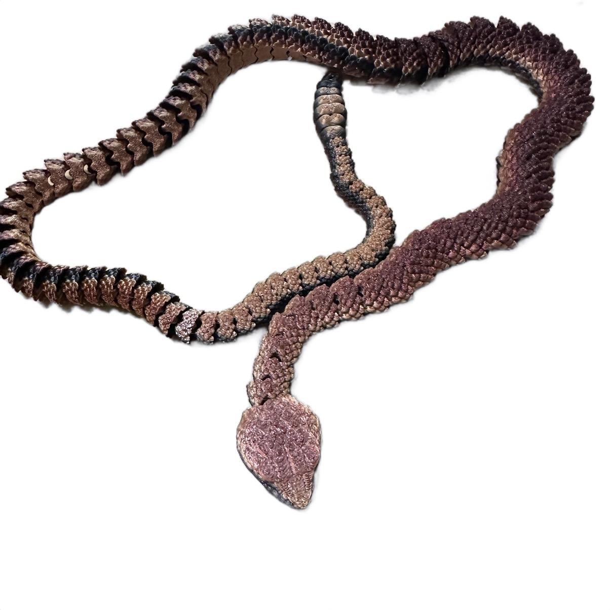 25 inch Rattlesnake figurine