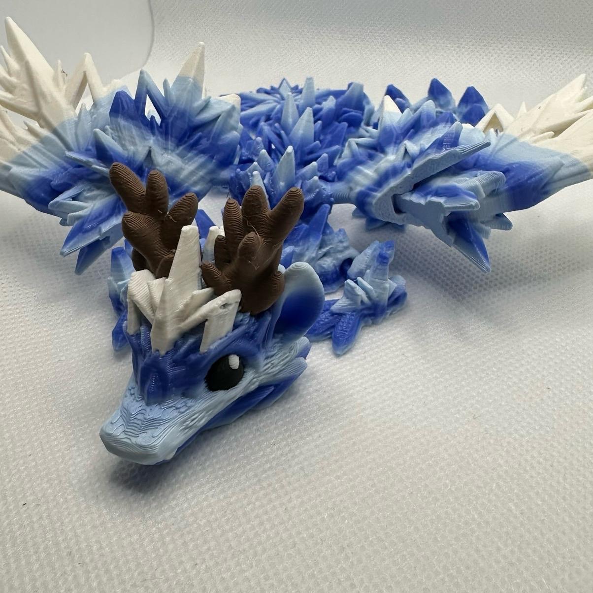 3d Printed Baby Winter Dragons