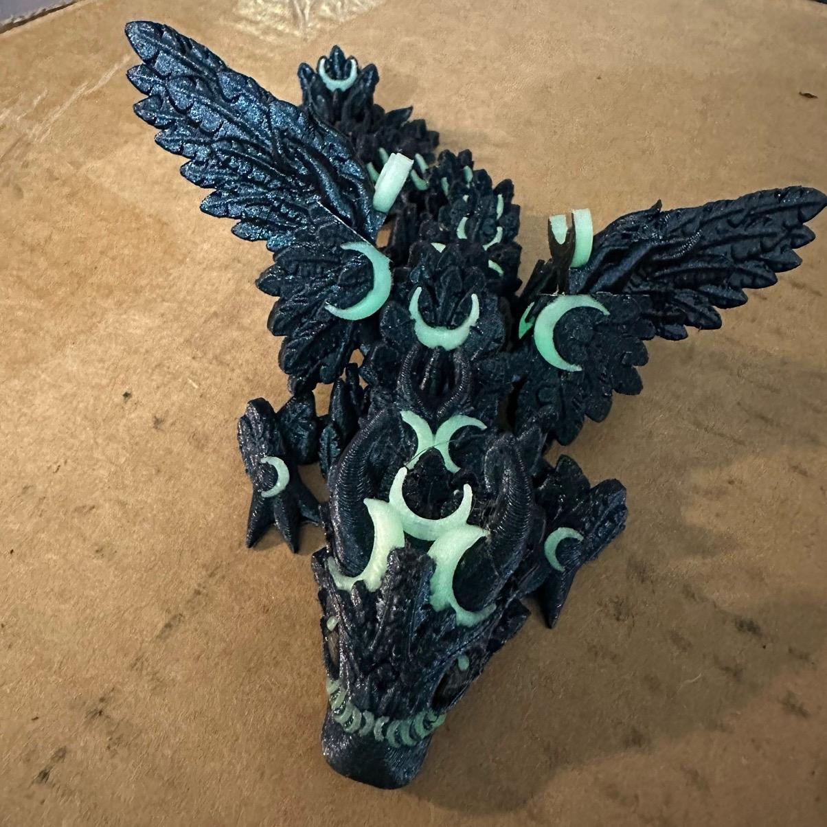 7inch Baby Lunarwing Dragon Figurine