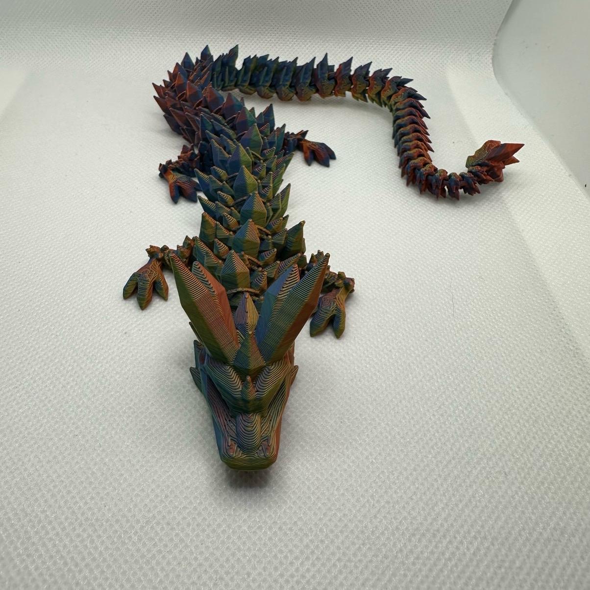 14 in Crystal Dragon Decor Figurine