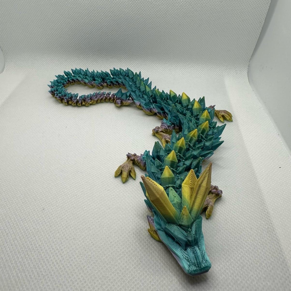 14 in Crystal Dragon Decor Figurine