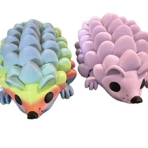 Hedgehog 3D Printed articulating Figurine