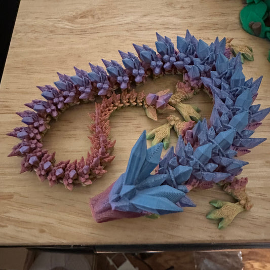 14 inch Crystal Dragon